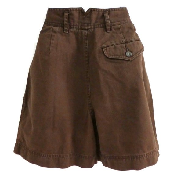 Vintage Shorts Ultra High Waist Pleated Wide Leg 2 - Picture 2 of 11